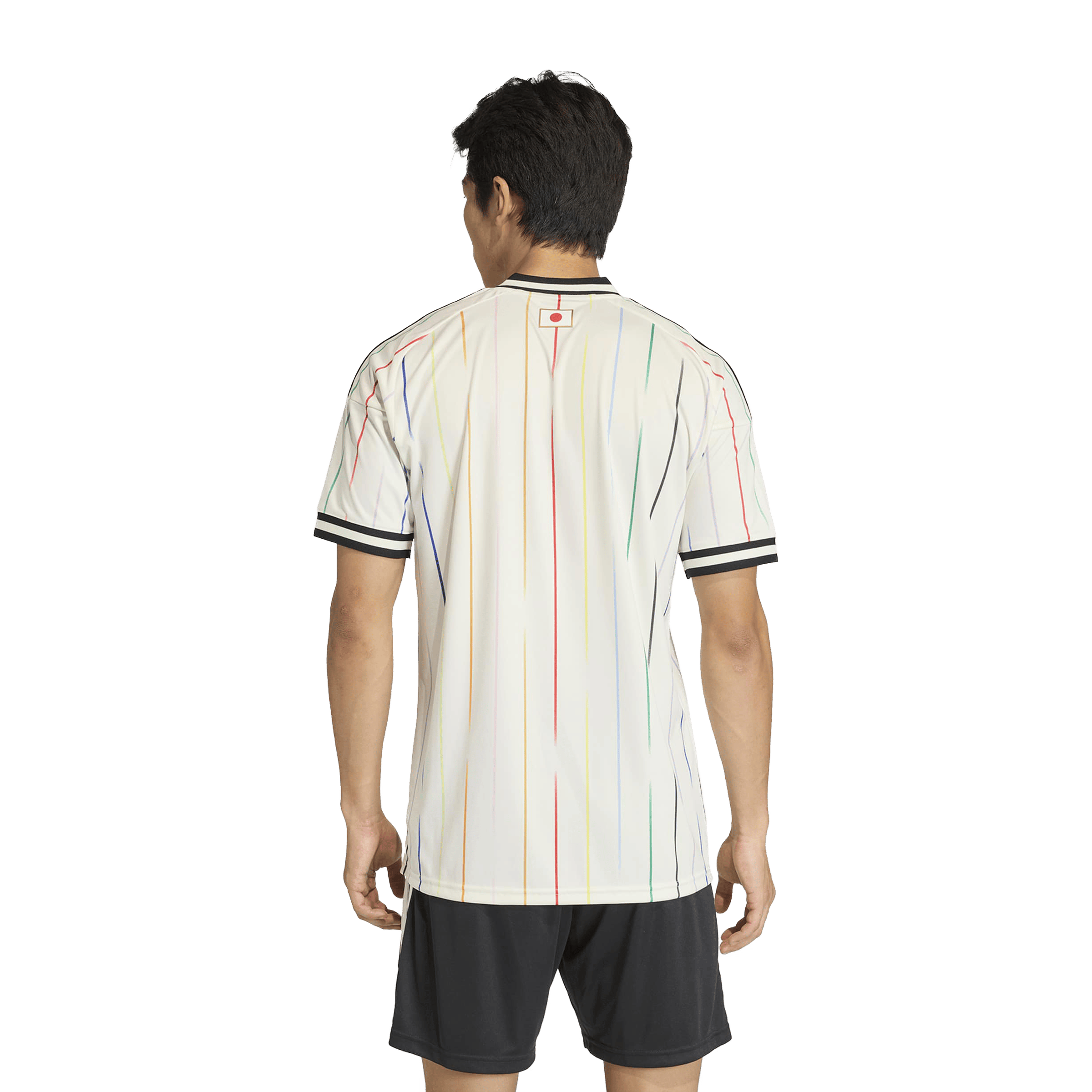 adidas Mens Japan 26/27 Away Football Jersey Off White/Black